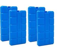 200ml x4 Slim Freeze Boards BPA Free - Long-Lasting 10+ Hours Chill Time Ice Blocks, Portable Lightweight Insulated Reusable Fresh Food Drink Water Cooler Container - Summer BBQ and Outdoor