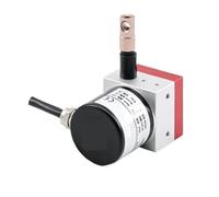 200mm 400mm 500mm 600mmDraw Wire Sensor Pull Rope Displacement Potentiometer for Line Position Measurement High Resolution H40S(8 24V NPN 100 1000p,400mm)