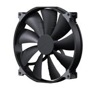 200mm 4Pin PWM Cooling Fan With FDB Hydraulic Bearings For PHANTEKS F200SP Black Air Volume Computer Case(Black leaves)
