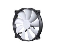 200mm 4Pin PWM Cooling Fan With FDB Hydraulic Bearings For PHANTEKS F200SP Black Air Volume Computer Case(White leaves)
