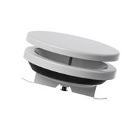 Ø 200mm / 8'' Adjustable Diffuser - Air Supply Valve - Ventilation Ducting Cover - Metal - White