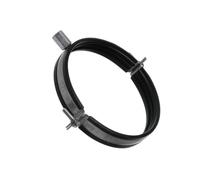 Ø 200mm / 8 inch Metal Lined Hose Clip - Anti Vibration Suspension Ring - Duct Holder with Rubber - Pipe Clamp Bracket