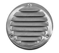 Ø 200mm / 8" inch Stainless Steel Round Metal Air Vent Grille Cover with Insect Mesh - Ventilation Cover