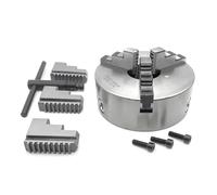200mm 8" #K11-200 Lathe Chuck Self Centering 3 Jaw for Grinding/Millin/Drilling Machines Steel Silver
