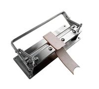 200mm Extended Manual Leather Skiving Machine Strip Belt Thinning Skiver Splitter Cowhide Peeling Machine DIY Strap Cut