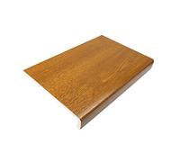 200mm Golden Oak UPVC Window Board/Cill Cover 2.5m Long 9mm Thick Plastic Window Sill Capping