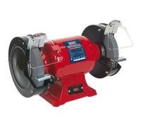 200mm Heavy Duty Bench Grinder With 600W Induction Motor And Dual Grinding Stones