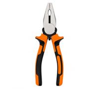 200mm Heavy Duty Combination Pliers with Soft Grip Handle | Drop Forged Steel Multi-Purpose Lineman Pliers for Cutting, Gripping, Twisting & DIY, Electrical, Automotive Repairs