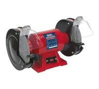 200mm Heavy-Duty Workshop Bench Grinder With 600W Copper Wound Motor And Dual Grinding Stones