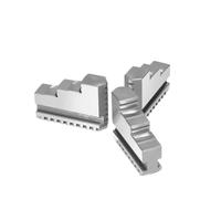200MM Lathe Chuck Jaw 3 Jaw Lathe Chuck K11-200 Internal Jaws and External Jaws Chuck Spare Part Soft Jaws(K11-200 Soft Jaw)