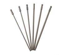 200mm Magnetic Alloy Steel for Torx Screwdriver Set, 16 Pieces, for T10, for T15, for T20, for T25, T27, for, Suitable for Electric Screwdrivers (6pcs)