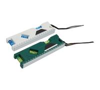 200mm Mini Magnetic Level Gauge with 3 Bubbles - Horizontal, Vertical & 45° Angle Measurement Tool for DIY, Carpentry, Framing & Furni