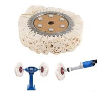 200Mm Polishing Buffing Wheel Sanding Pads, Cotton Cloth Polish Stitch Wire Wheels For Bench Grinders For Use In Manual And Automated Machinery