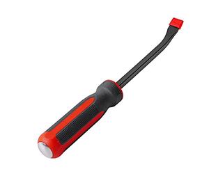 200mm Pry Bar, Lever Bar, Crowbar with Plastic Soft Grip and Metal Striking Heads, Tire Lever, Lever Tool Pry Bar, Heavy Duty Tire Iron Set for Cars, Motorcycles, Bicycles (8 Inch)