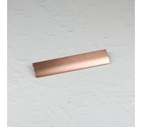 200mm Rose Gold Copper Profile Edge Pull Kitchen Cupboard Door Drawer Handle Knob Wardrobe Furniture Replacement