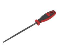 200mm Smooth Cut Round Engineers File With Comfort Grip Handle And Hanging Hole