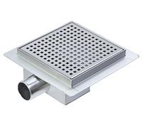 200mm Stainless Steel Square Wetroom Drainage System - Shower Drain