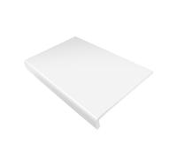 200mm White UPVC Window Board/Cill Cover 1.25m Long 9mm Thick Plastic Window Sill Capping