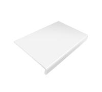 200mm White UPVC Window Board/Cill Cover 2.5m Long 9mm Thick Plastic Window Sill Capping
