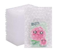 200Pack Bubble Out Bags Pouches 4"x 6" Bubble Pouches Cushioning Packaging Bags, Double Walled Cushioning Bags Thickening Shockproof Foam Bags for Moving, Shipping, and Storage