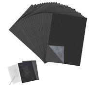 200Pack Carbon Paper for Tracing, Copy Paper, Black A4 Carbon Paper, Transfer Paperes Ultra Thin and Light for Art Craft Projects Glass Wood Metal Ceramic Office or Home Use