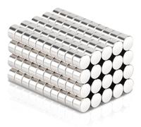 200Pack Small Strong Round Magnets,3x2mm Neodymium Disc Magnet Strong, Rare Earth Magnets Round Mini Magnets Fridge Magnet for Scientific Models Industrial Whiteboard, Kitchen Cabinet