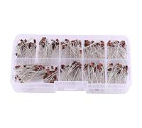 200pcs 10Values 1W Zener Diode Assortment Kit with Clear Box 1N4738~1N4748 Voltage Regulator Diodes for Electronics Projects Repairs