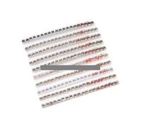 200pcs 1210 SMD Capacitor Assorted Kit 10Values 0.1uF - 100uF 100nF 0.47uF 0.68uF 1uF 2.2uF 4.7uF 10uF Capacitance Samples Set Capacitance Meters