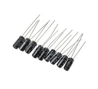 200pcs 15 Values Aluminum Electrolytic Capacitor 0.1uF-220uF Capacitors Kit 0.1UF 0.22UF 0.47UF 1UF 4.7UF 10UF 22UF 47UF 100UF BIANMTSW