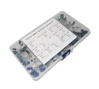 200pcs 15 values Electrolytic Capacitor KIT 0.1-220uF Capacitors Assortment Box Kit BIANMTSW