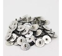 200pcs/20mm Candle Wick Base,Candle Wick Tabs Metal Candle Wick Sustainer Tabs for Candle Making DIY (200PCS/20mm)