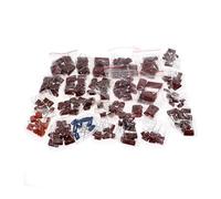 200pcs 25 Types 630V CBB Metal Film Capacitors Assortment Kit 0.001uf~2.2uf Polyester Film Capacitors Assortment DIY Mixed kit BIANMTSW