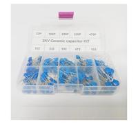 200pcs 2KV 10value*20pcs Ceramic capacitor Box KIT 22P 100P 220P 330P 470P 102 222 332 472 103 Set IDGTTLDF