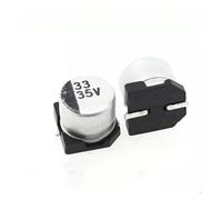 200PCS 35V33UF 33uF 35V SMD aluminum electrolytic capacitors 6.3 * 5.4MM