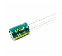 200PCS 470UF 16V 16V470UF Aluminum Electrolytic Capacitor high-frequency 8X12MM RUAJOGYNVM