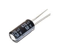 200pcs 470UF 50V 50V470UF Aluminum Electrolytic Capacitor 10X20mm PKNVKZIDK