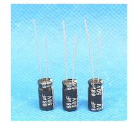 200PCS 50V68UF aluminum electrolytic capacitor 68UF 50V 6 * 12MM EKFBQBGW