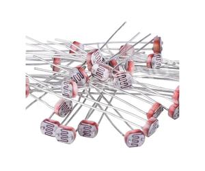 200pcs 5506 5516 5528 5537 5539 Light Dependent Resistor LDR 5MM Photoresistor Photoconductive resistance CZAOINCU(5549)