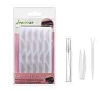 200pcs 5MM Water Eyelid Tape Ultra Invisible Beauty Double Eyelid Tape Stickers Instant Eye Lift Without Surgery Perfect for Hooded, Droopy, Uneven, Mono-eyelids