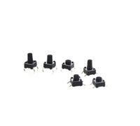 200pcs 6 * 6 Touch button switch 6 * 6 * 4.3/5/6/7/7.3/8/9/9.5/10/11/12/13/14MM Push button switch Key switch 4pin IDGTTLDF(6x6x7.3)