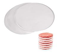 200Pcs 6 Inch Baking Parchment Circles, Heavy Greaseproof Burger Patty Non-Stick Parchment Paper Rounds Rounds Cake Tin Liners for Baking Easy to Demold, Waterproof