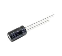 200PCS 63V22UF electrolytic capacitor 22uf 63v 6 * 12MM RUAJOGYNVM