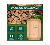 (200pcs) Air Fryer Disposable Paper Liners Rectangle, Air Fryer Accessories