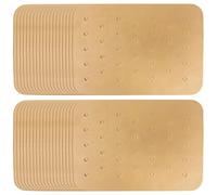 200PCS Air Fryer Liners Perforated, Non-Stick Parchment Paper Air Fryer Liners for Non-Stick Cooking, Rectangle Disposable Paper FryerLiners,Compatible with Ninja/Tower/Salter Air Fryers (8.2x5.7)