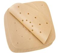 200pcs Air Fryer Parchment Paper Disposable Liner 8.5inch, Premium Perforated for Air Fryer, Streamer, Pans, No Burn, Easy Cleanup