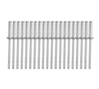 200pcs Aluminum Iron Round Head Open End Blind Rivet M3.2x13 Dome | One-side Installation with Uniform Pressure Distribution, Fits Common Rivet Tools, for Outdoor Hardware and Metal Fabrication