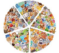 200Pcs Animal Stickers Pack, Cute Animal Stickers for Kids, Colorful Vinyl Waterproof Kawaii Stickers Decals for Laptop Water Bottle Skateboard Computer Guitar