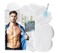 200Pcs Armpit Sweat Pads, Disposable Underarm Sweat Pad Under Arm for Men Women, Invisible & Ultra-Thin & Soft Sweat Pads for Outdoor Daily Wear