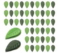 200Pcs Artificial Rose Leaves, Mixed Green Faux Silk Leaves, 2 Colors Fake Faux Leaf for DIY Crafts, Floral Arrangements, Wedding Decor, Scrapbooking, and Home Decoration