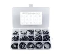 200PCS Assorted rubber washers and seal Kit, 15 Sizes o rings for Plumbing and Electrical Repairs, Durable o rings rubber assorted seal kit for Pipes, Faucets, Pumps, and Home Maintenance